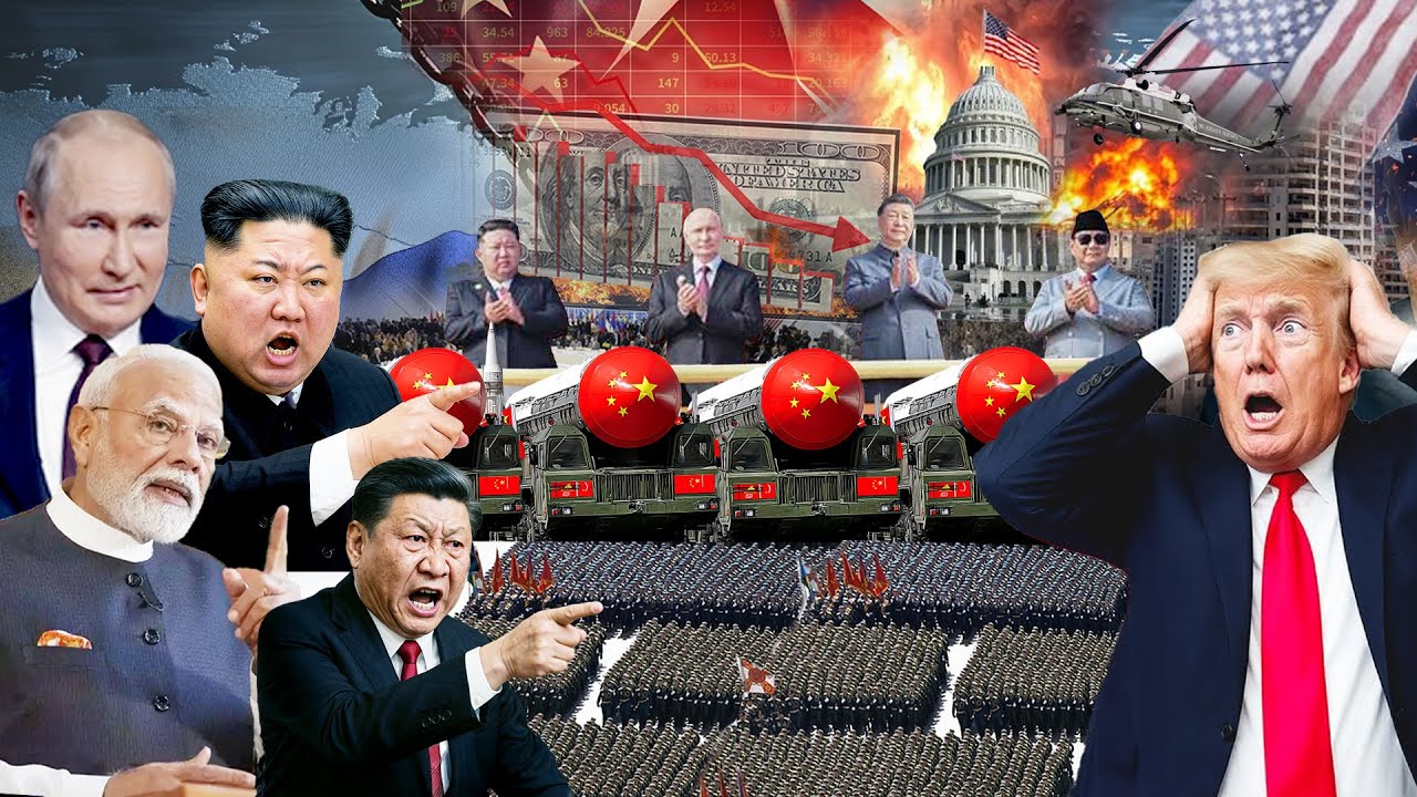 Youtube Thumnail image of : TRUMP KETAKUTAN BESAR! India–China–Rusia Satukan Kekuatan Lawan AS Dalam Perang Dagang