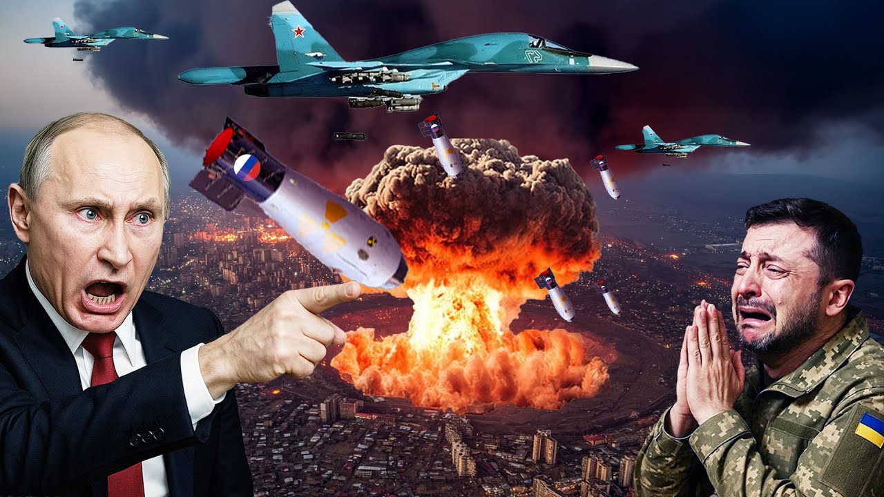 Youtube Thumnail image of : GILA! Serangan Paling Mengerikan Rusia Luluh Lantakkan Kota Terpenting Ukraina, Zelensky Ketakutan