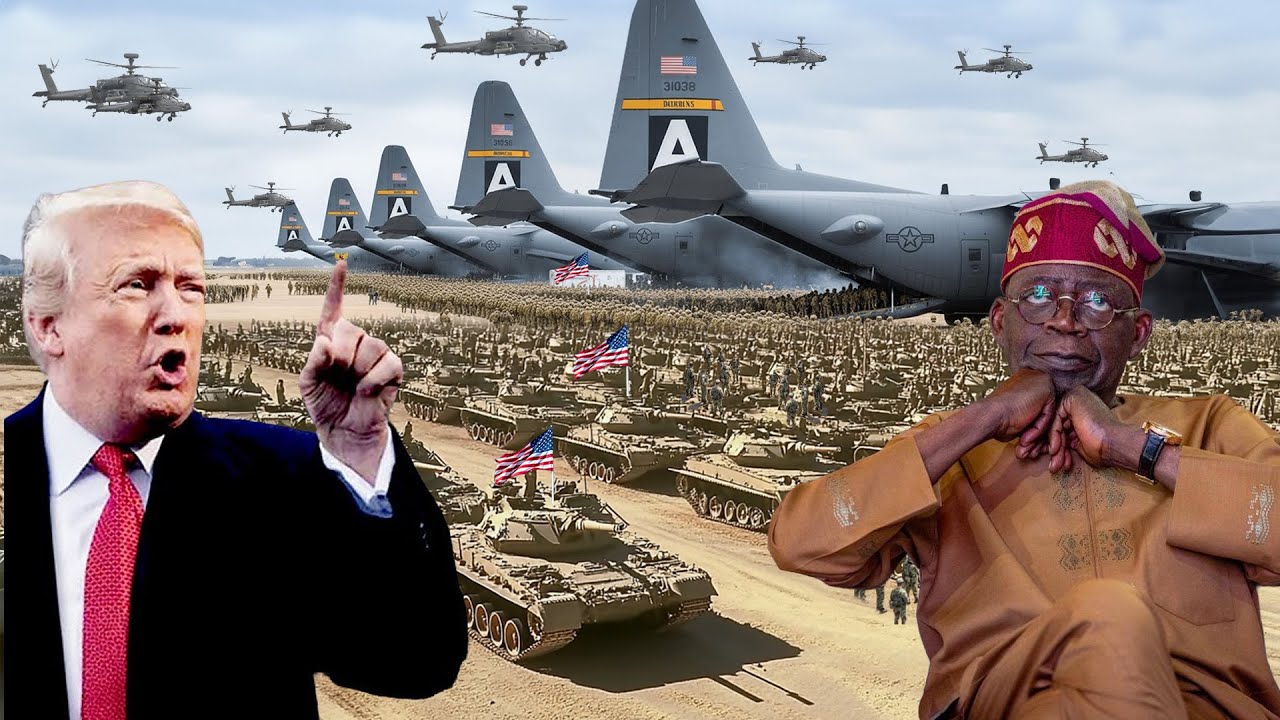 Youtube Thumnail image of : KEGILAAN TRUMP BAWA ISU AGAMA, Siap Invasi Nigeria! Fakta Mengejutkan Motif Amerika Di Afrika