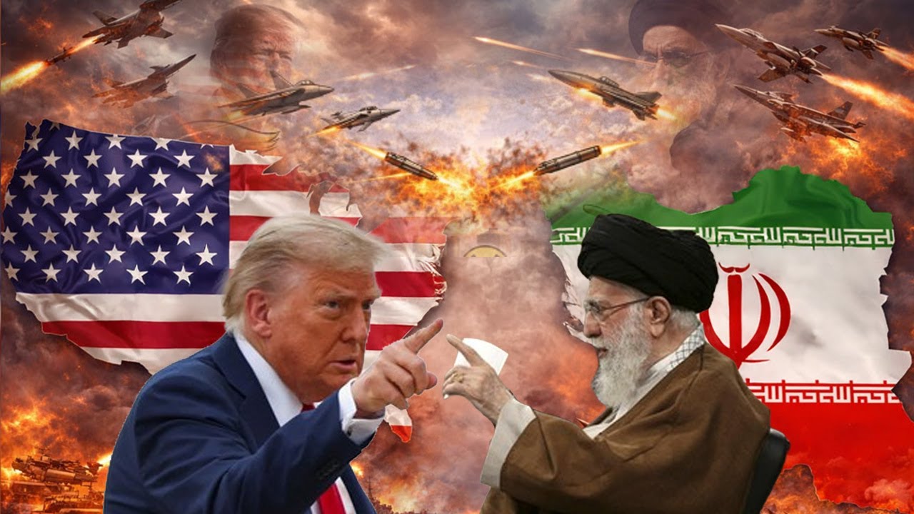 Youtube Thumnail image of : IRAN TAK TAKUT PERANG LAWAN AMERIKA! Siap Respons Keras Jika AS–Israel Picu Kontak Senjata!