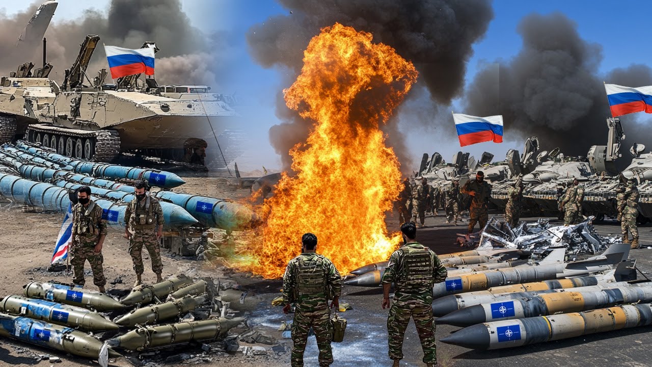 Youtube Thumnail image of : NATO MALU BESAR!? KYIV DI BOMBARDIR, Tentara Ukraina MENYERAH & Senjata NATO Jatuh ke Rusia