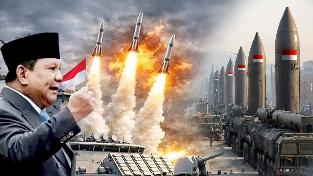 Youtube Thumnail image of : RUDAL BUATAN INDONESIA GUNCANG MILITER DUNIA! Kekuatan Senjata RI Bikin Asing Terkejut