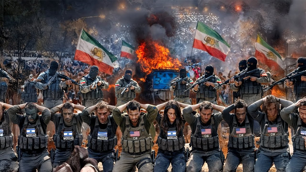 Youtube Thumnail image of : AGEN MOSSAD BERHASIL DIRINGKUS & DIPERMALUKAN PASUKAN IRGC! Iran Sita Ribuan Senjata Israel